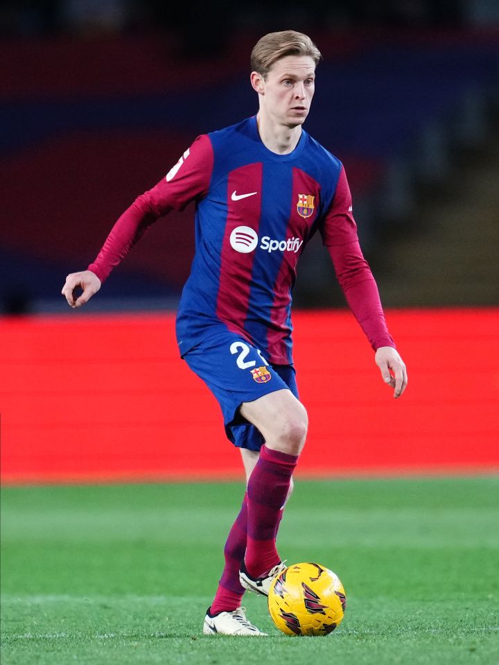 Barcelona have reportedly named their asking price for Frenkie de Jong