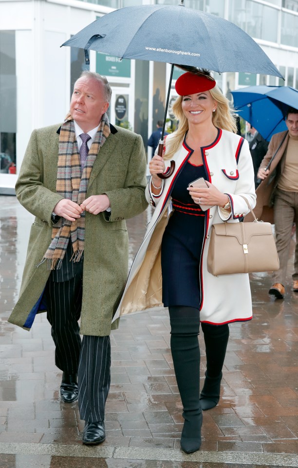 A horse owned by Michelle Mone and her husband is among the favourites to win the Grand National