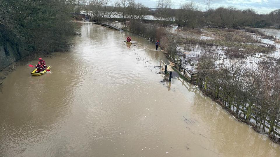 A search operation is underway this morning