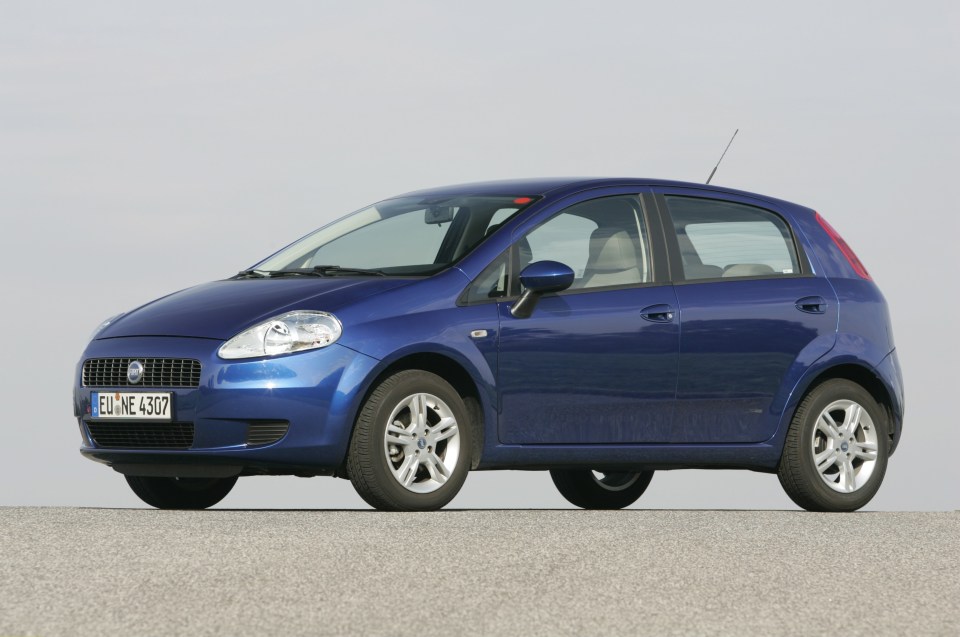 Despite being rather rich before his 17th birthday, Daniel Radcliffe's first motor was an inexpensive Fiat Grande Punto