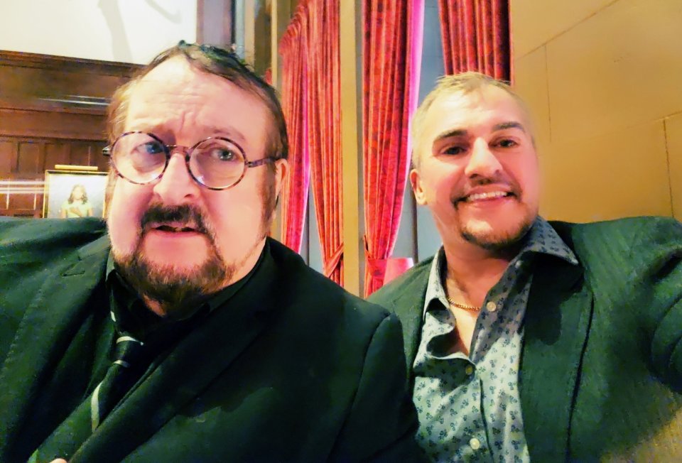Anthony James paid tribute to his pal with one of the last known photos of him