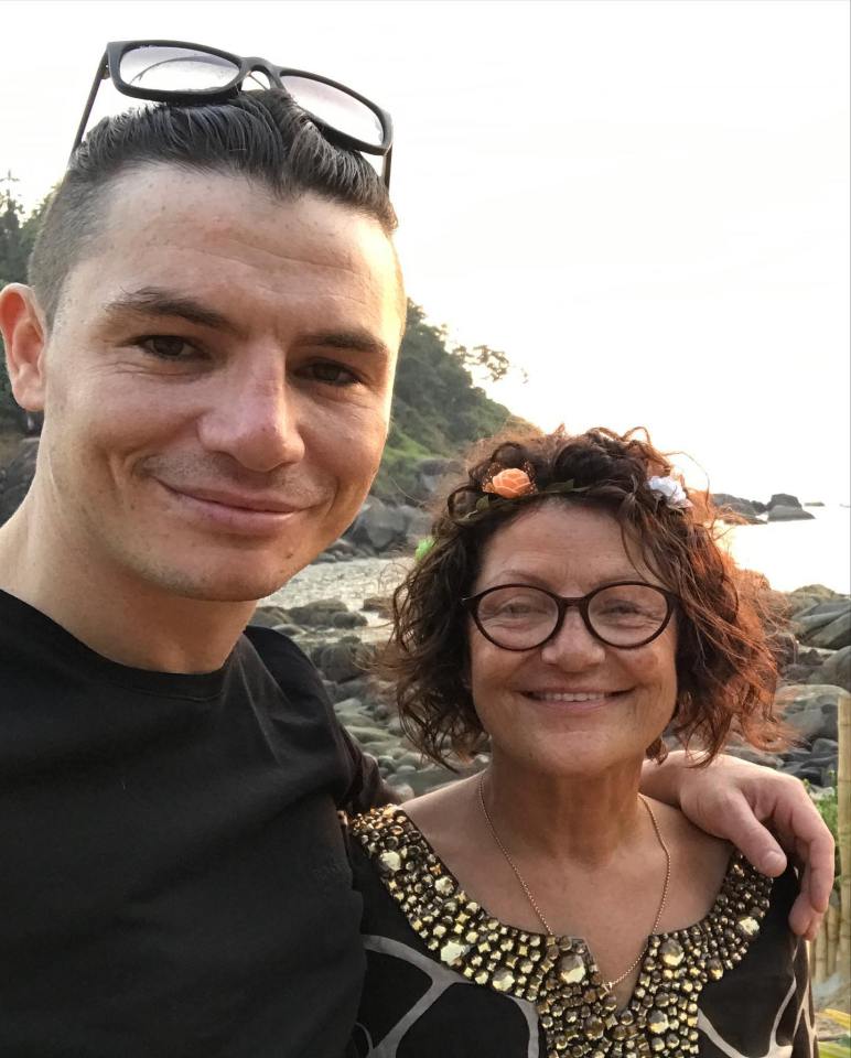 Jody Latham has a very different career off-screen with his mum