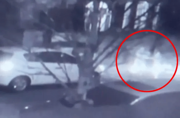 Footage showed the moment of the attack in Clapham
