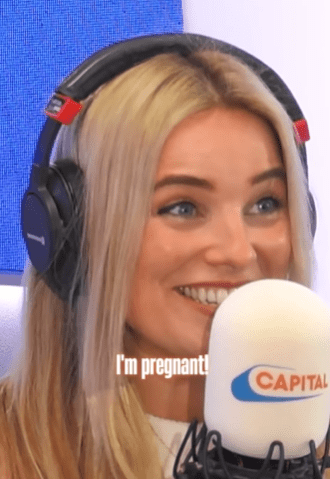 Sian shared the news live on air today