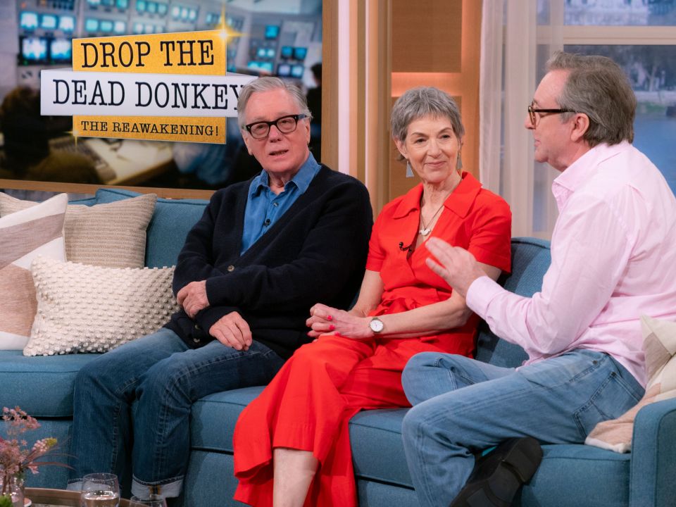 Jeff Rawle, Victoria Wicks, Neil Pearson appeared on This Morning today