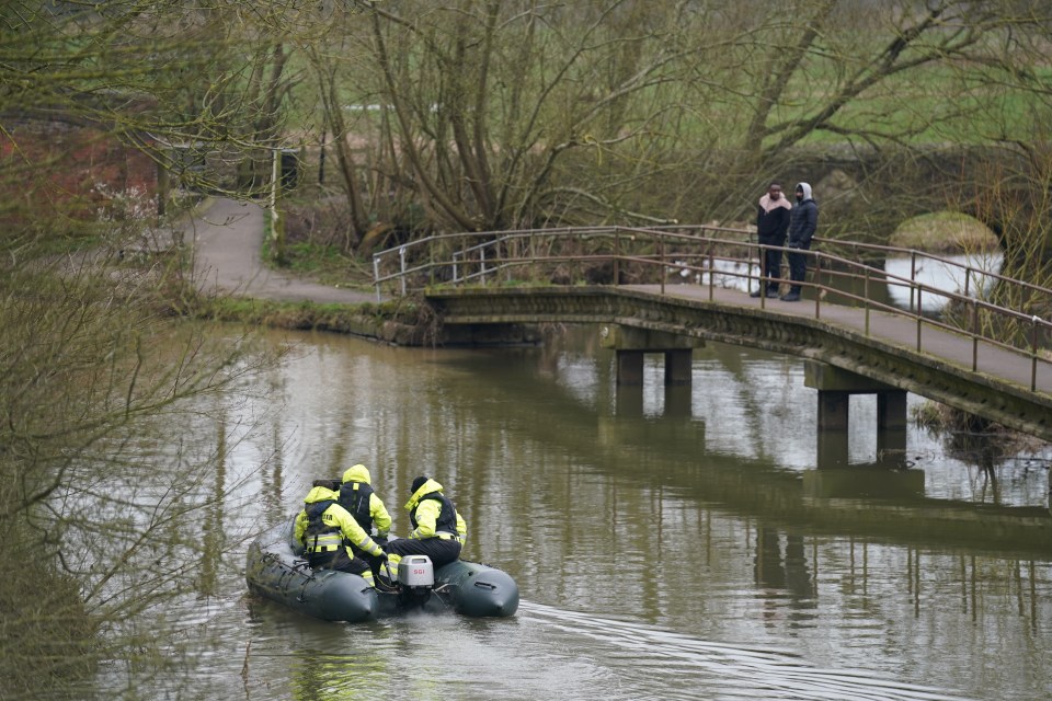 Experts from Specialist Group International, headed by Faulding, joined the search for the two-year-old today