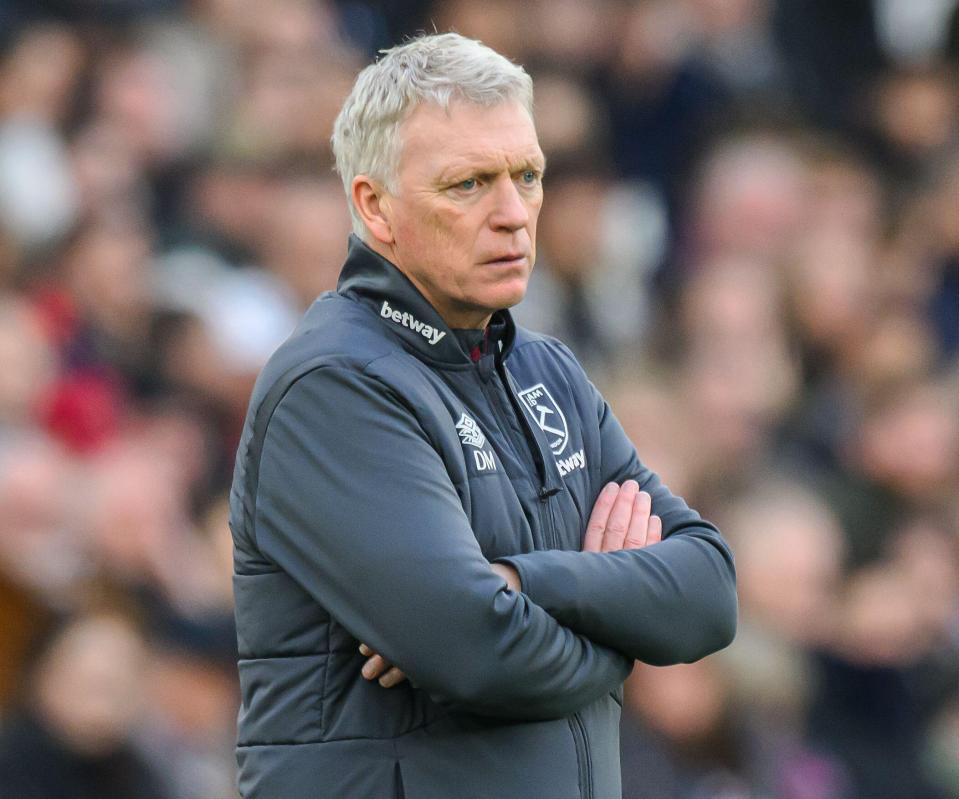 David Moyes could be replaced at West Ham if results don't pick up in the next few games
