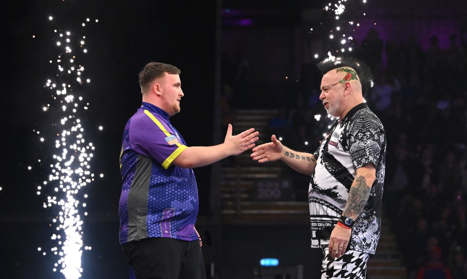 The Scot missed the chance to win it as he failed with a match dart