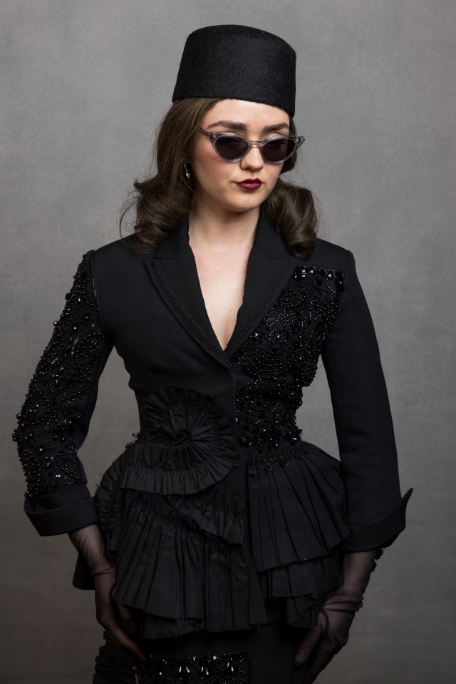 Maisie Williams looked unrecognisable while promoting her new Apple TV show