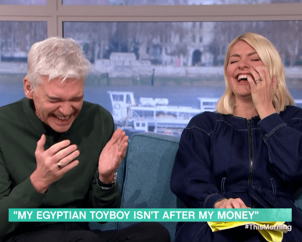 Ex hosts Holly Willoughby and Phillip Schofield were often left in hysterics