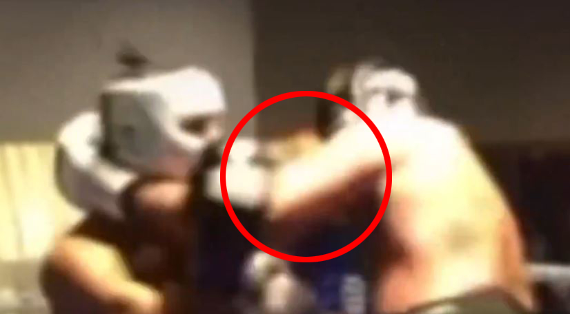 Fury suffered the gaping wound in one of his final spars before the fight