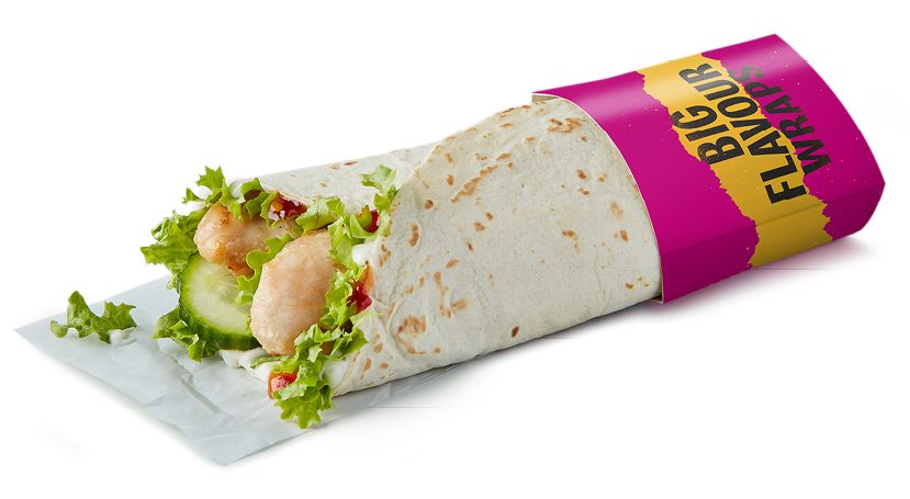 The Sweet Chilli Chicken One - Grilled from McDonald's is another good choice
