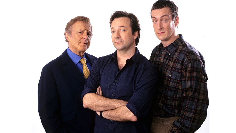 Henry Davenport (David Swift), Dave Charnley (Neil Pearson) and Damien Day (Stephen Tompkinson) on the show