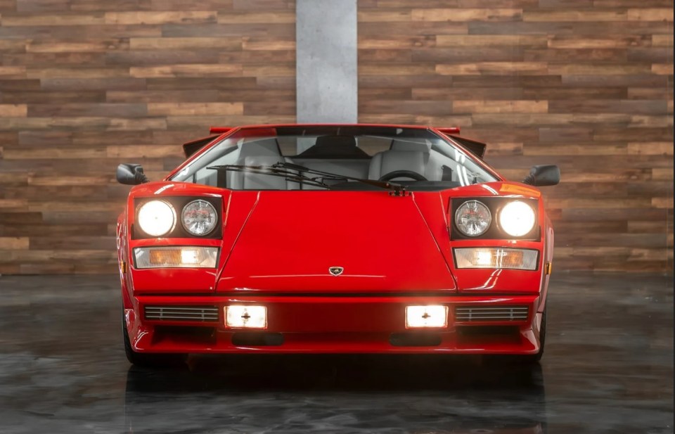 The model was designed by famed Italian car designer Marcello Gandini