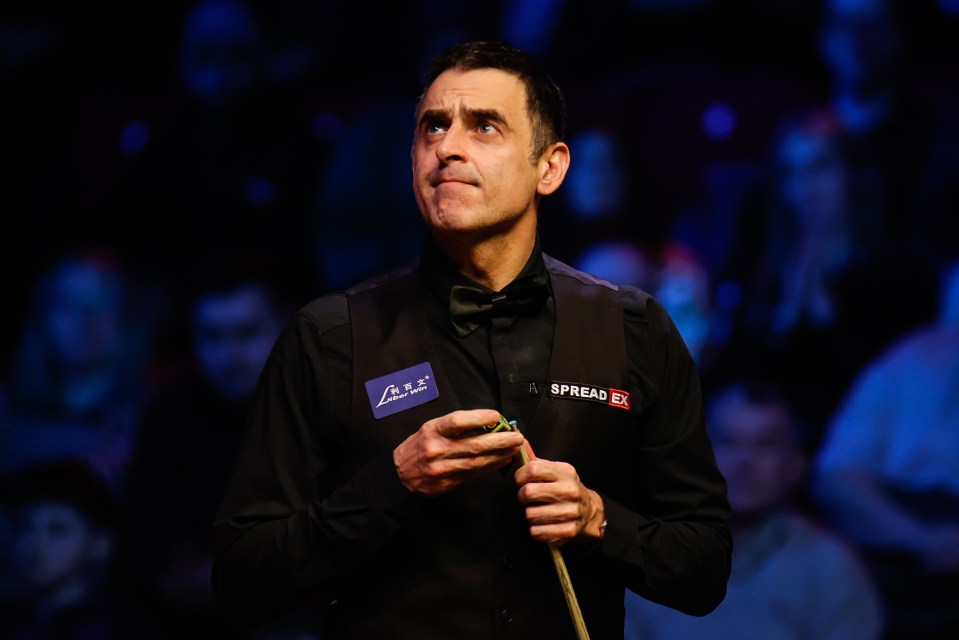 Ronnie O’Sullivan is 'on strike' from 147s