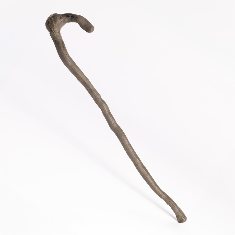 A walking stick used by Yoda in the classic film is also up for auction