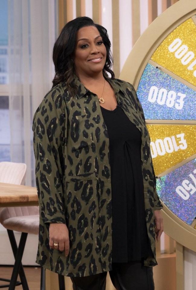 Editorial use only Mandatory Credit: Photo by Ken McKay/ITV/REX/Shutterstock (14318126aj) Alison Hammond 'This Morning' TV show, London, UK - 26 Jan 2024