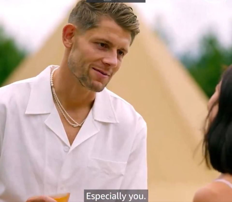 James Tarkowski showed off his cheesy flirting on an upcoming TV show
