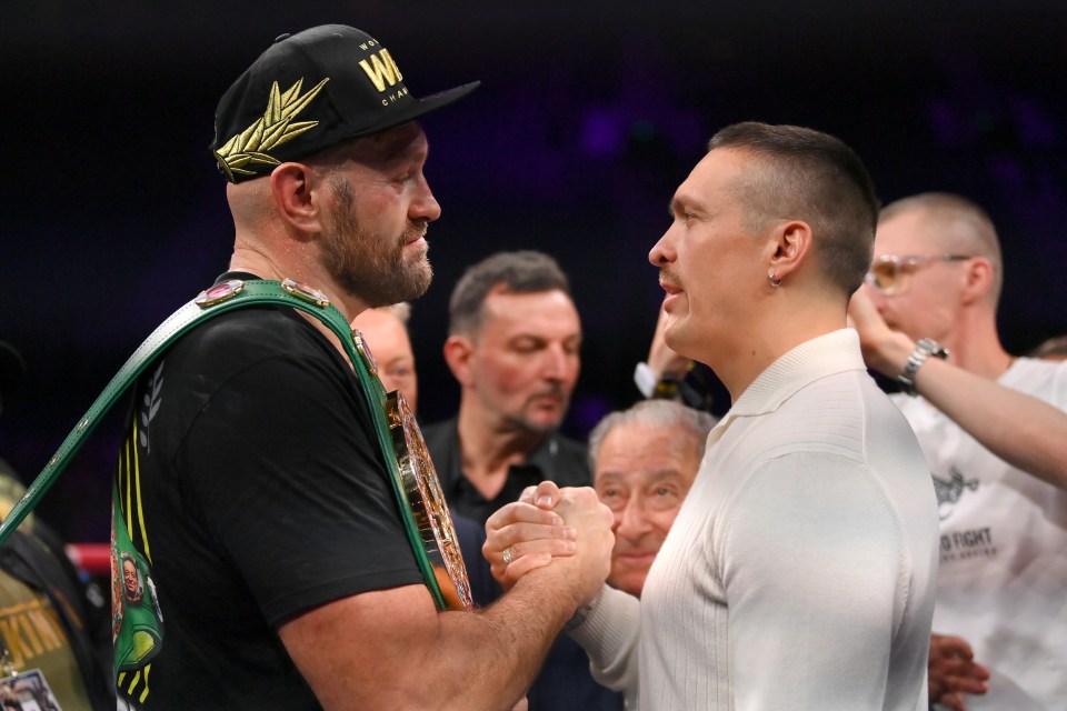 Tyson Fury's historic showdown with Oleksandr Usyk was postponed this week