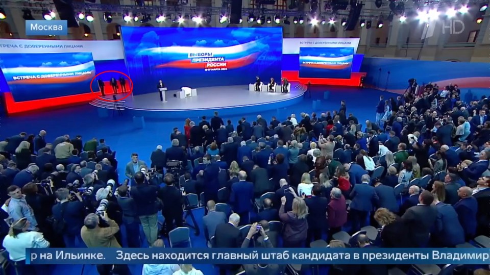 Putin's protector was always standing near in case of trouble