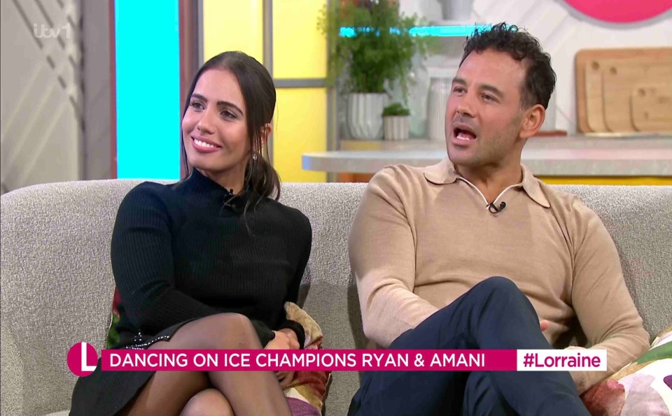 Ryan Thomas and Amani Fancy won Dancing On Ice