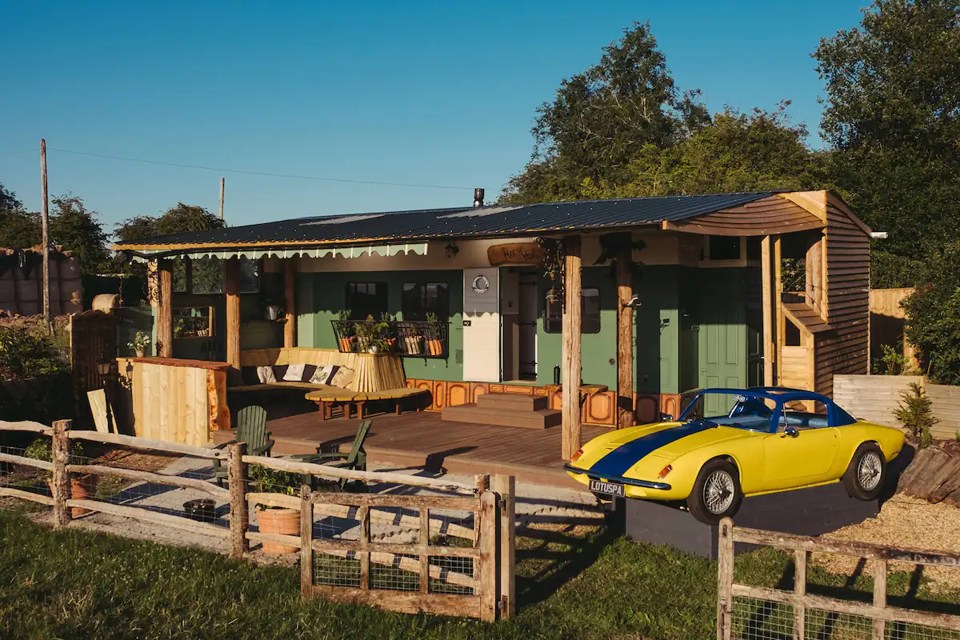 The Lotus is now the star attraction at the holiday home