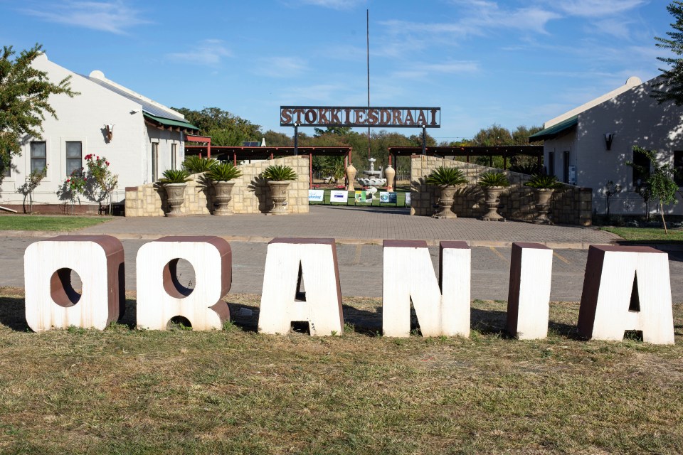 Orania sits in the Karoo Desert in South Africa