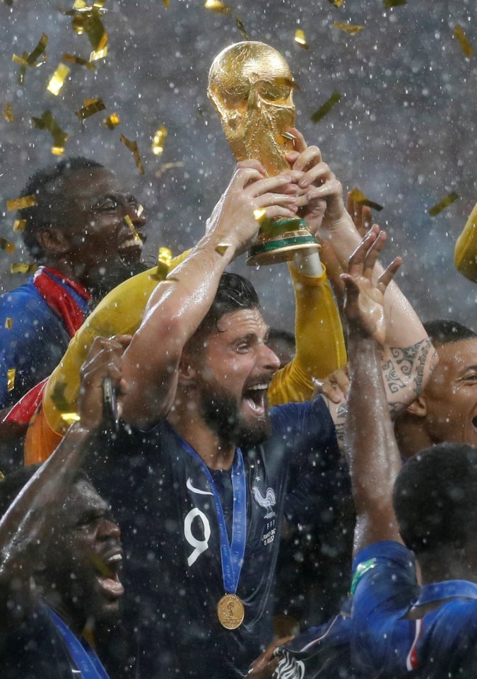 Olivier Giroud tasted World Cup success with France in 2018