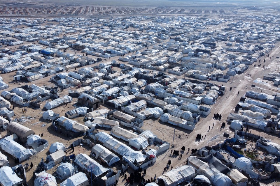 Forty thousands foreign nationals are inside Al Hol and Al Roj camps