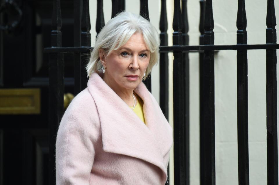 2HWXHGJ London, UK. 8th Mar, 2022. Nadine Dorries Culture Secretary arrives in Downing Street for a Cabinet meeting Credit: MARTIN DALTON/Alamy Live News