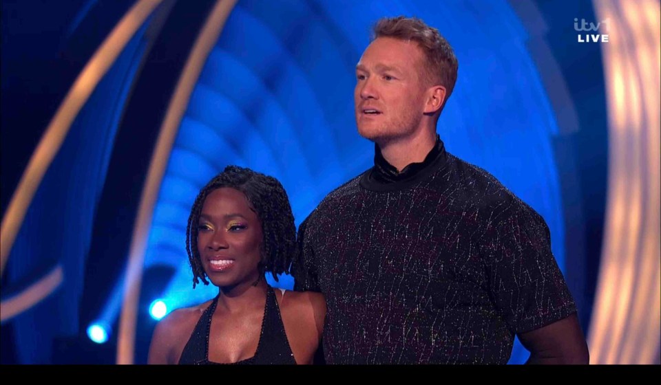 The pair made it all the way to the final but had to drop out following the injury