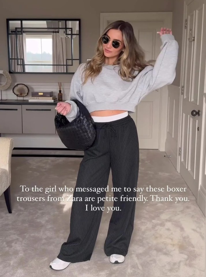 Camilla King said she "loves everything about" Zara's new trousers
