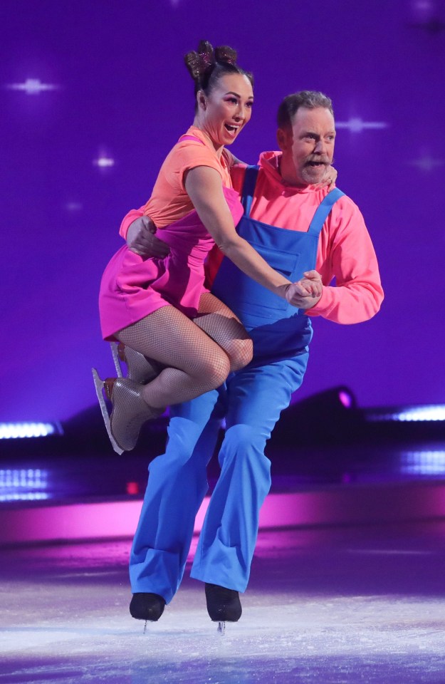 Rufus starred in Dancing on Ice in 2021