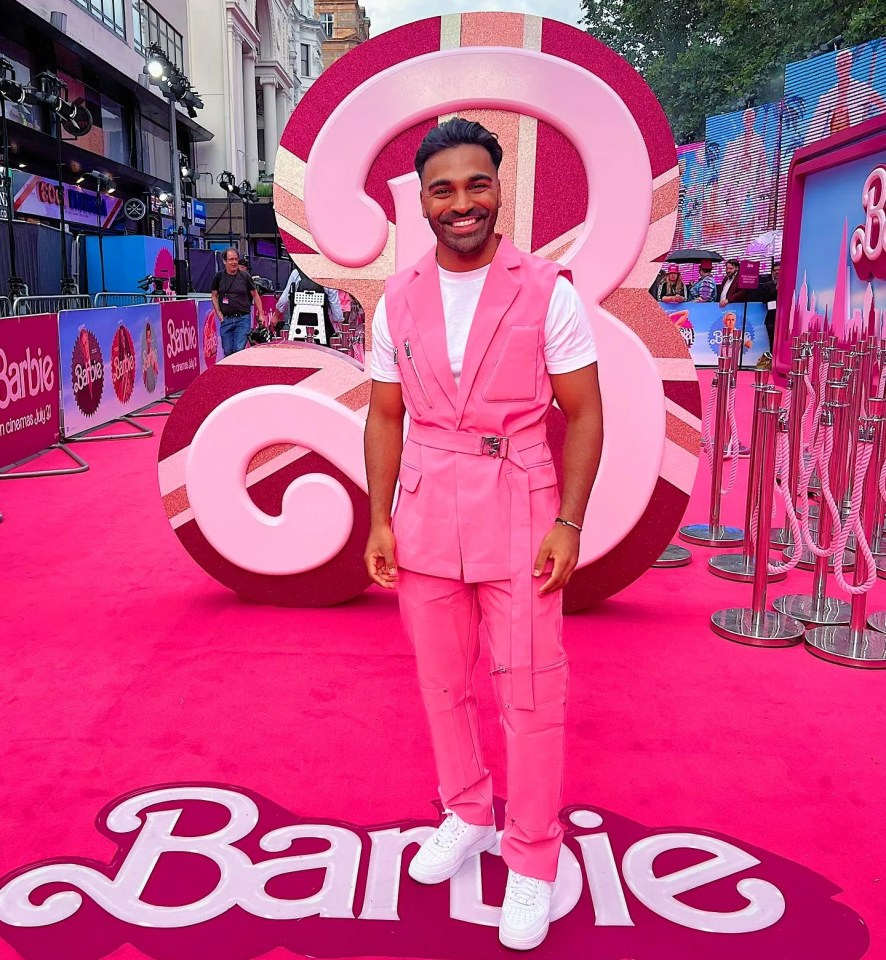 The builder-turned-presenter attends many high profile film premiere's, including last year's Barbie London premiere