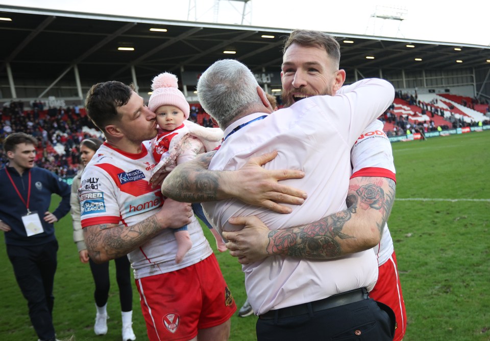 Clark was delighted after Saints won 12-4