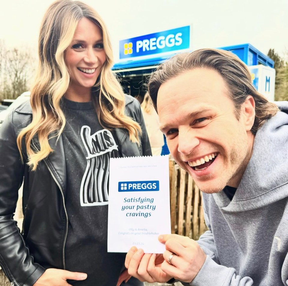 Olly Murs and his wife Amelia threw a very special baby shower with a distinct theme