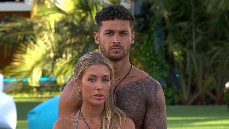 Mandatory Credit: Photo by ITV/REX/Shutterstock (14353411au) Jess Glen & Callum Jones 'Love Island: All Stars' TV Show, Episode 35, South Africa - 18 Feb 2023