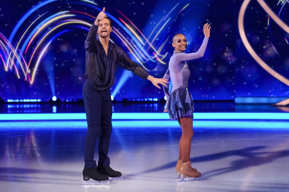 Adele and Mark came third in the competition