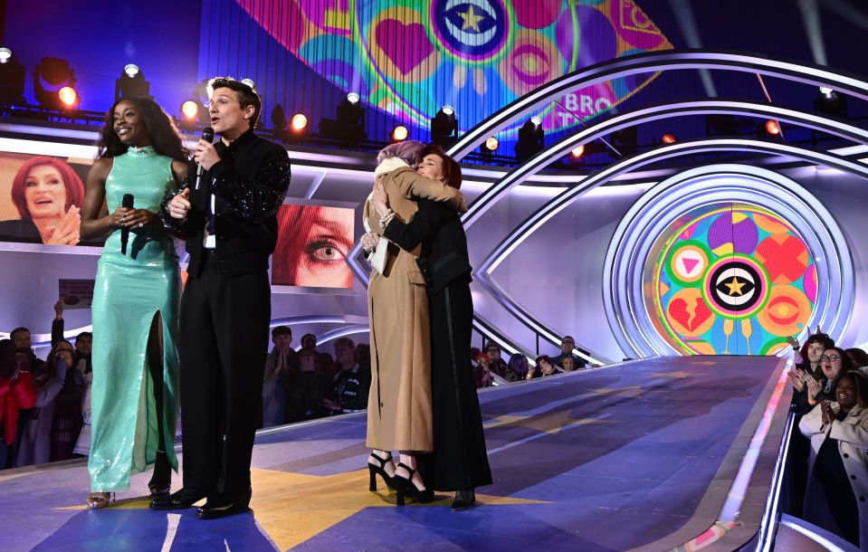 Sharon made it clear there was no love lost between them as she came back into theworld and was greeted by her daughter Kelly