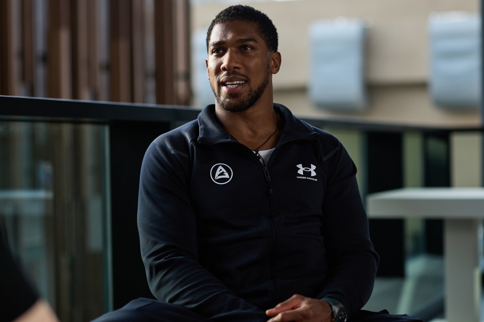 Anthony Joshua was left shocked by Tyson Fury and Francis Ngannou's confrontation