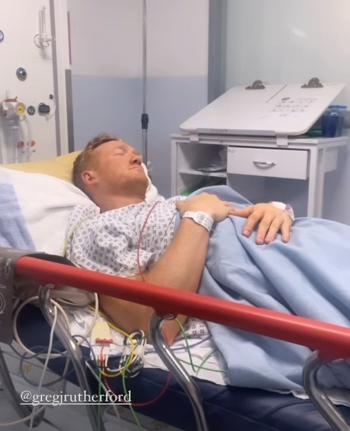 Greg needed surgery after his injury