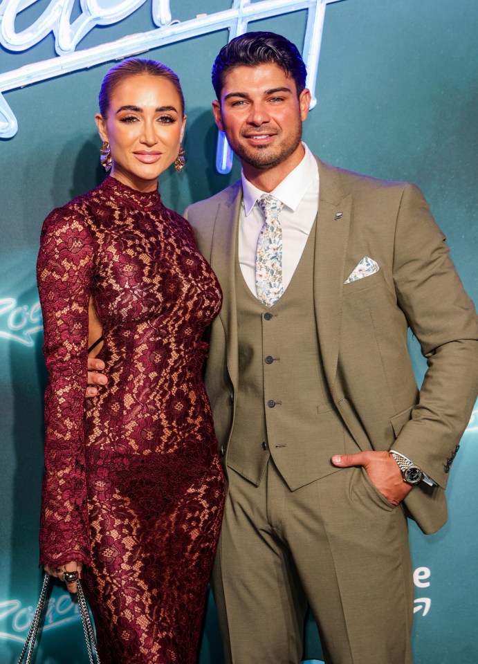 Georgia Harrison and Anton Danyluk also did not attend