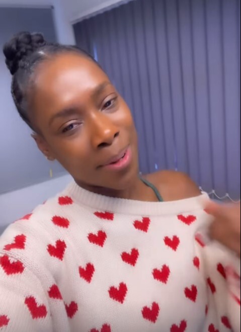 Vanessa James took to Instagram with a video message
