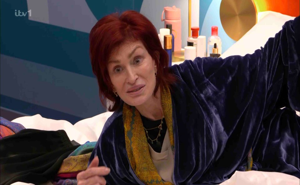 Sharon and Louis dished the dirt on their relationship with Simon