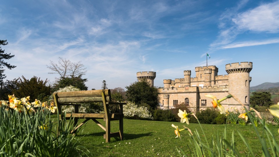 Eastnor Castle, near the market town of Ledbury, is holding a 'mEGGastars' treasure hunt