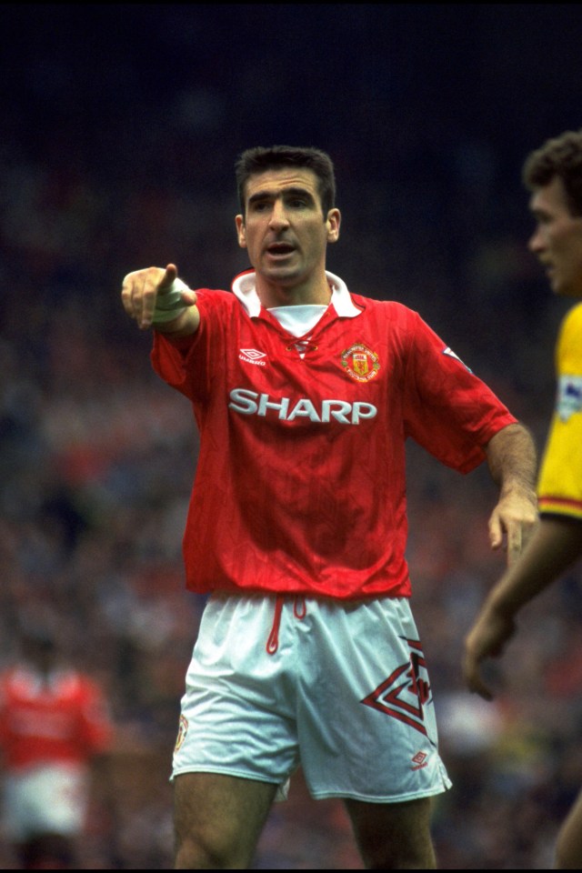 Eric Cantona retired eight years before Mainoo was born