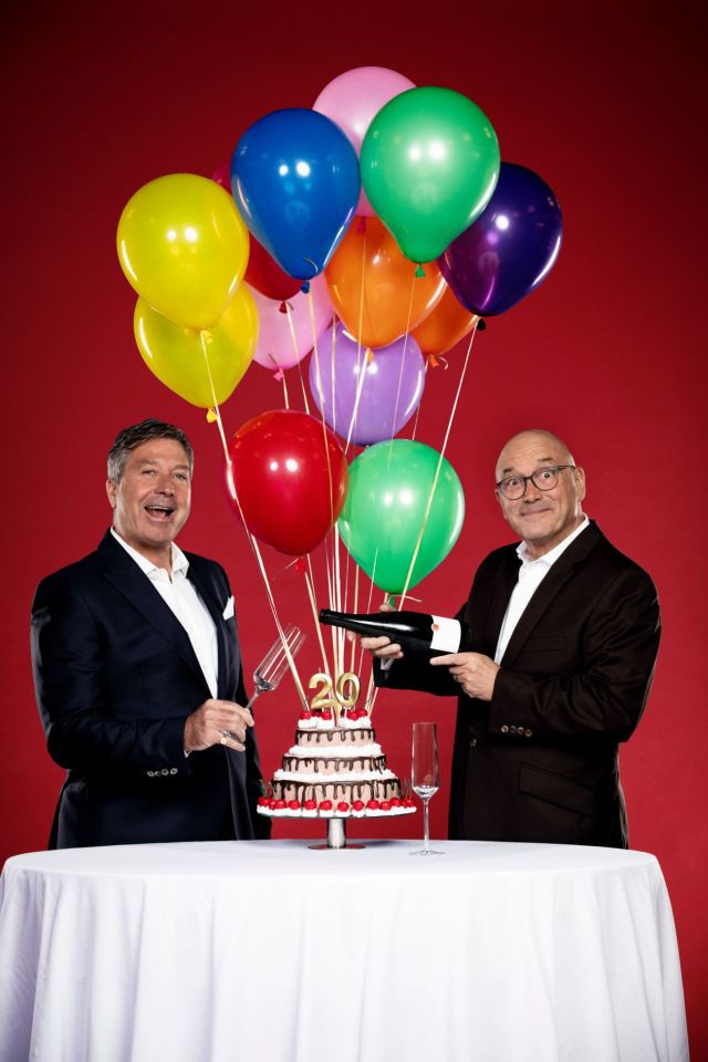 John Torode and Gregg Wallace have presented MasterChef since 2005