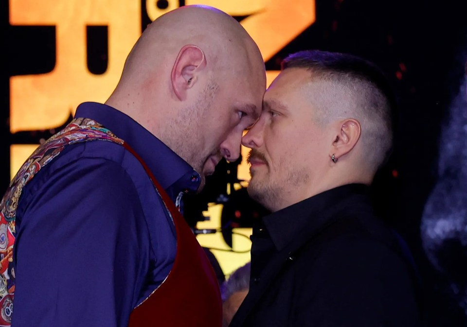 Fury and Usyk will face off for the undisputed title on May 18