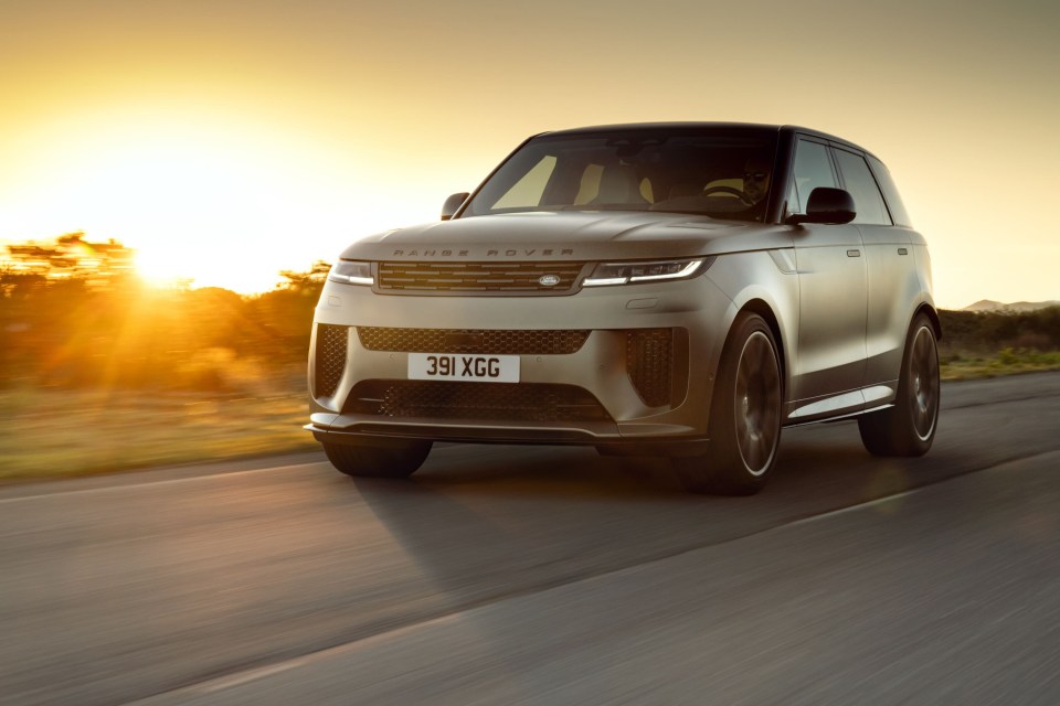 Sharon has been spotted behind the wheel of a Range Rover