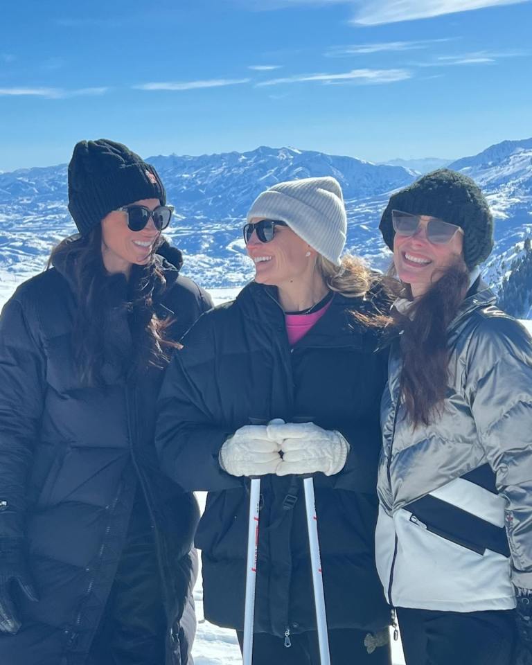 Meghan Markle jetted off to Utah this week with pals